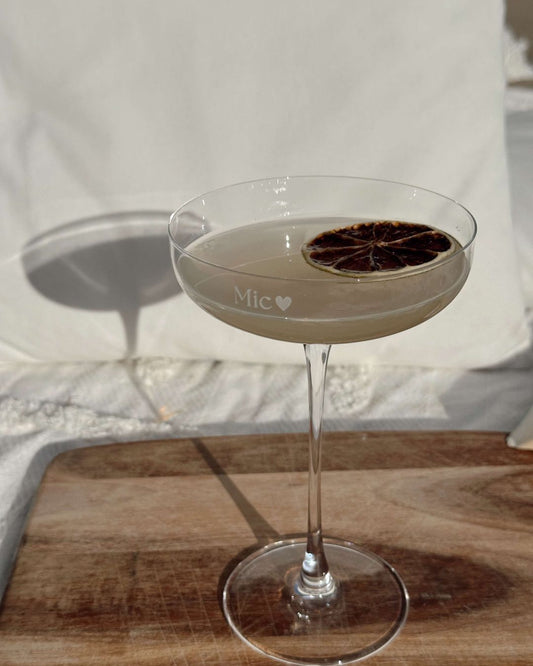 Personalised Coupe Glass